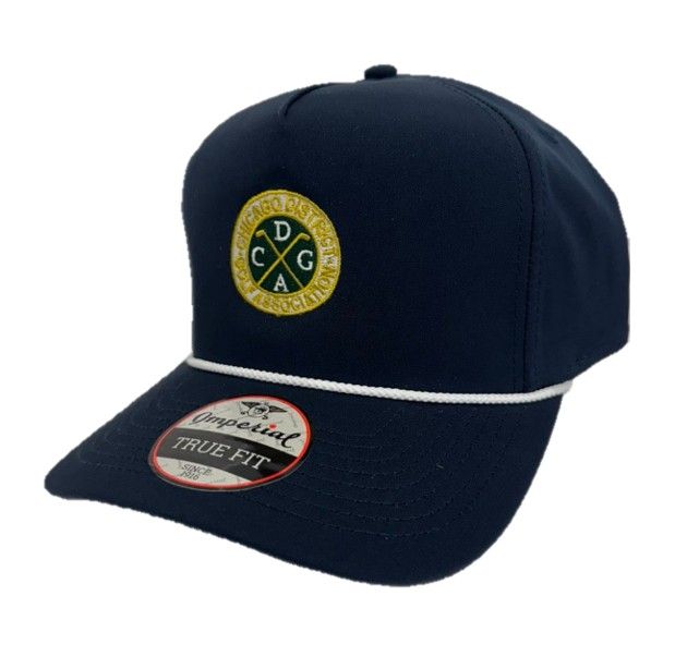 Imperial - 5054 Navy with White Rope with CDGA, Color: Navy/White