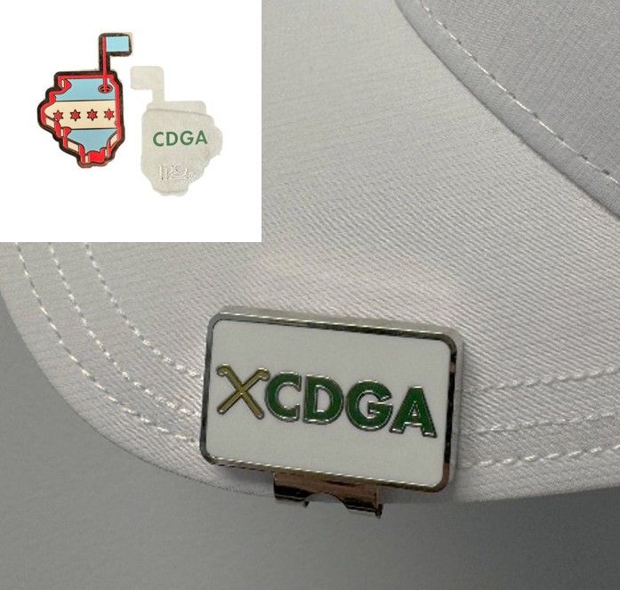 PRG - CDGA Hat Clip and Ball Marker, Color: CDGA