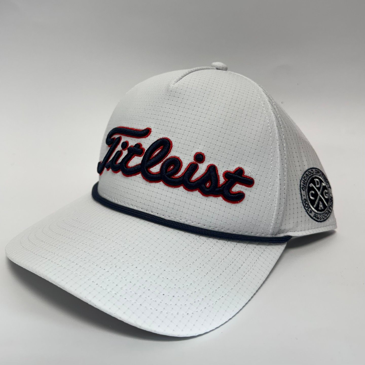 Titleist - Tour Performance Rope Cap  White/Navy/Red