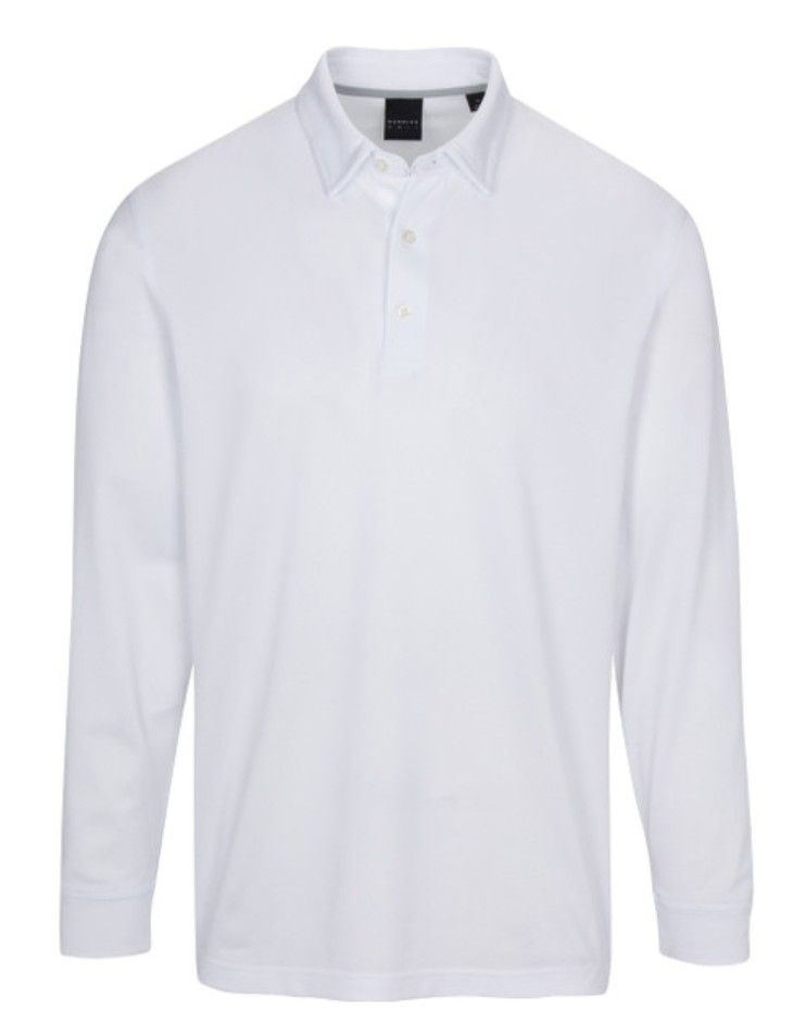 Dunning Men's Long Sleeve Ventilated Performance Polo
