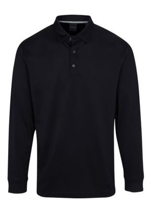 Dunning Men's Long Sleeve Ventilated Performance Polo