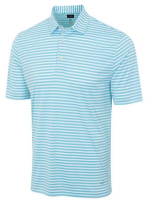 Greg Norman ML75 Recycled Microlux Yarn-Dye Stripe Polo