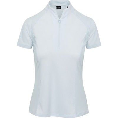 Dunning Lydia Performance Short Sleeve Polo, Sailing Blue