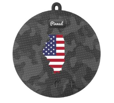 Pinned IL/USA Dart Speaker