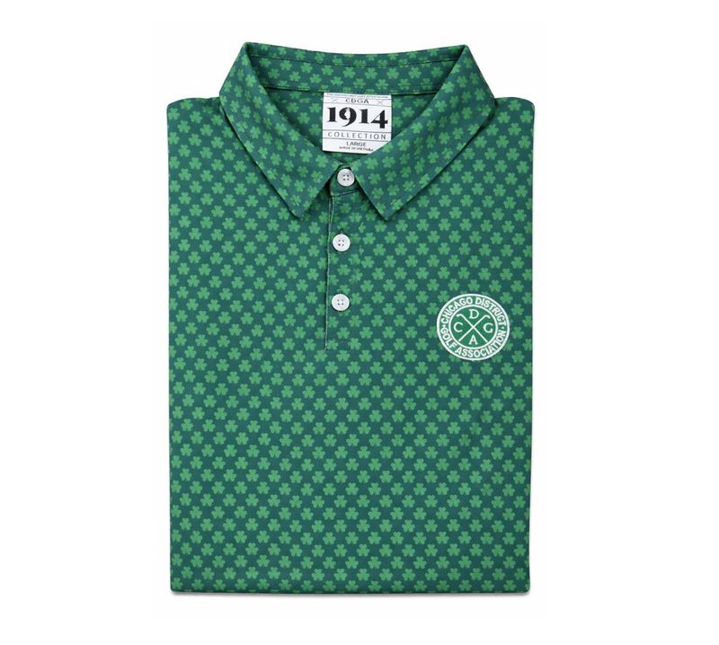 1914 Collection Shamrock/Chicago Flag Polo