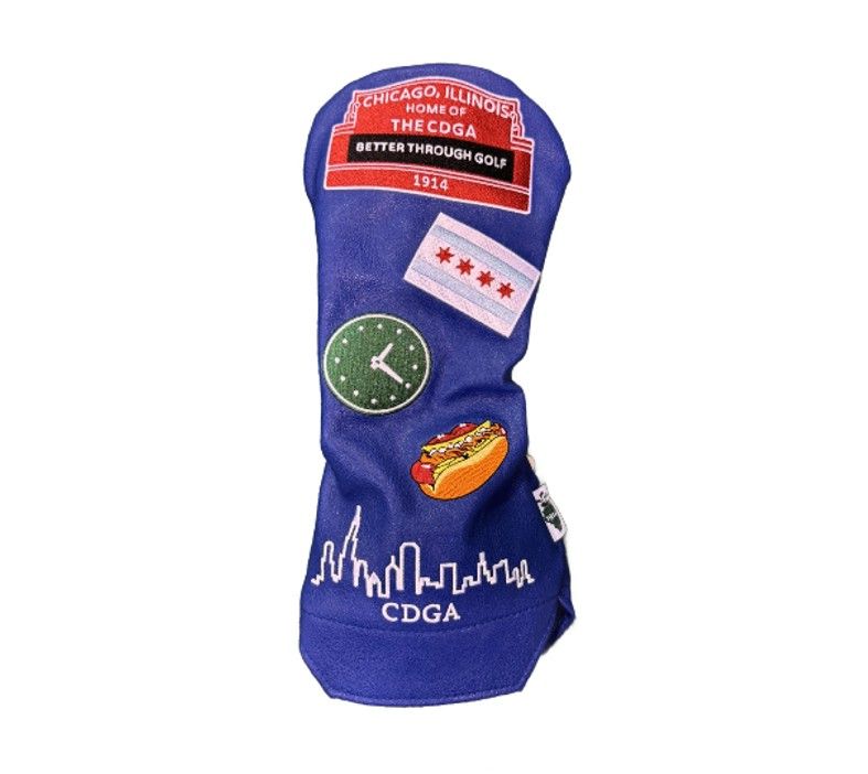 CDGA Baseball Icon Royal Headcover - Woods, Style: Driver