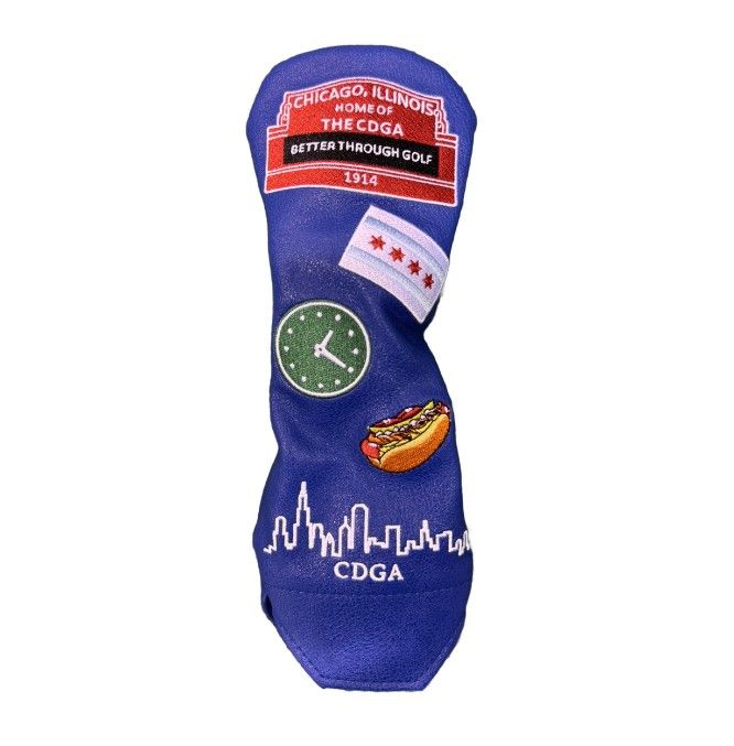 CDGA Baseball Icon Royal Headcover - Woods
