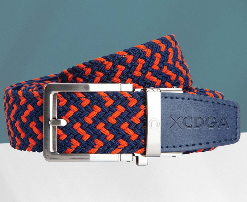 Nexbelt Braided CDGA Stamped Rachet  Golf Belt