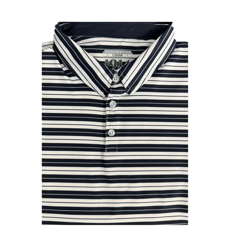 1914 Collection Navy Multi-Stripe Polo