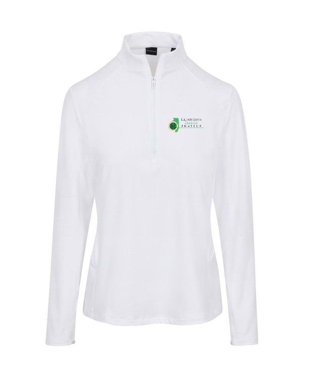 Dunning Tina Performance Interlock Quarter Zip - Women's State Amateur
