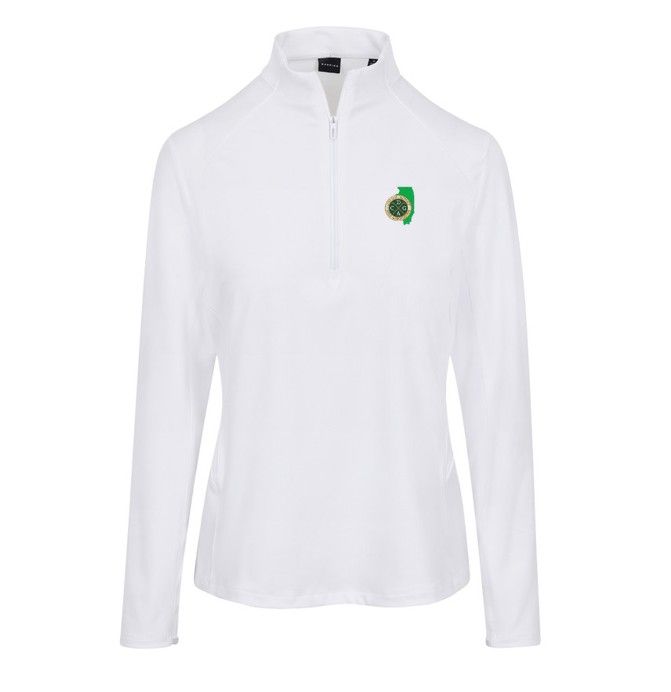 Dunning Tina Performance Interlock Quarter Zip - Women's State Amateur