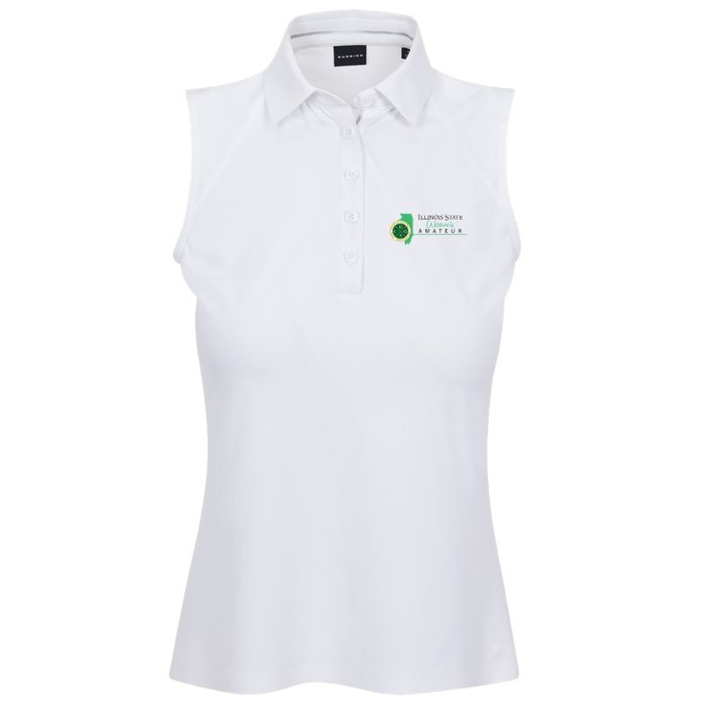 Dunning Meredith Jersey Performance Sleeveless Polo - Women's State Amateur