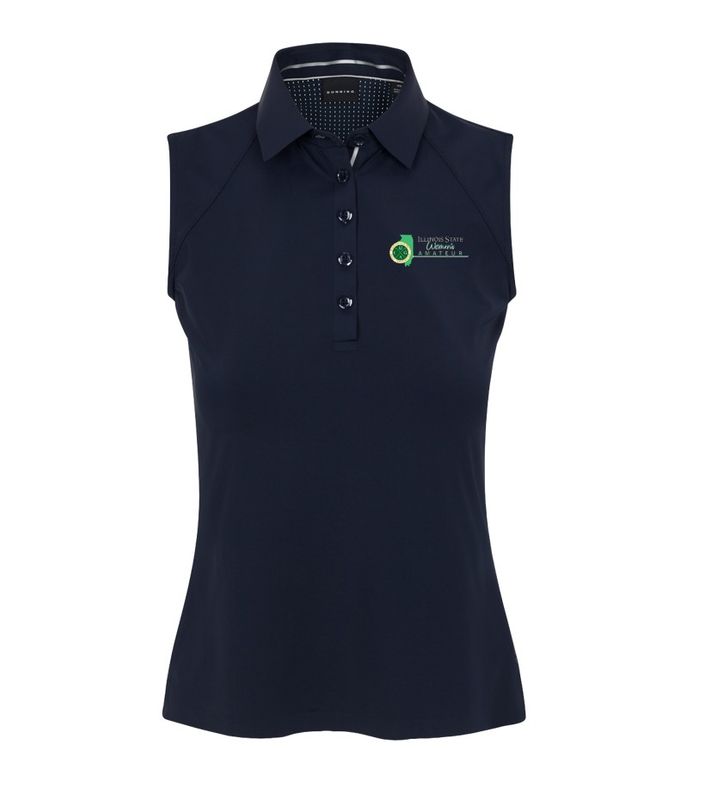 Dunning Meredith Jersey Performance Sleeveless Polo - Women's State Amateur
