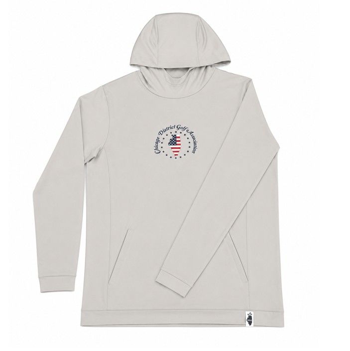 1914 Collection IL/USA Grey Lightweight Hoodie