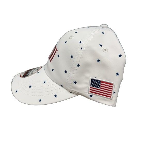 X210R Stars and American Flag Hat