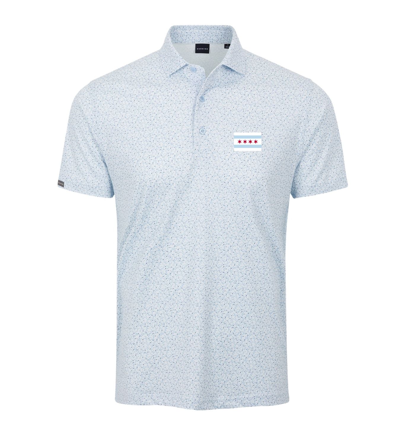Boyd Ventilated Performance Polo, Chicago Flag