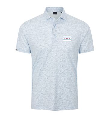 Boyd Ventilated Performance Polo, Chicago Flag