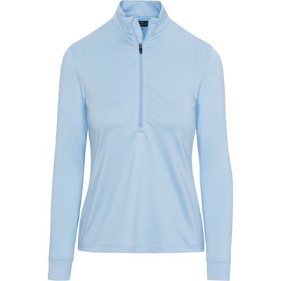 Tourney Women's Triumph Quarter-Zip, Carolina Blue