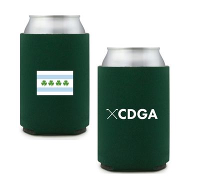 CDGA Chicago Flag/Shamrock Koozie