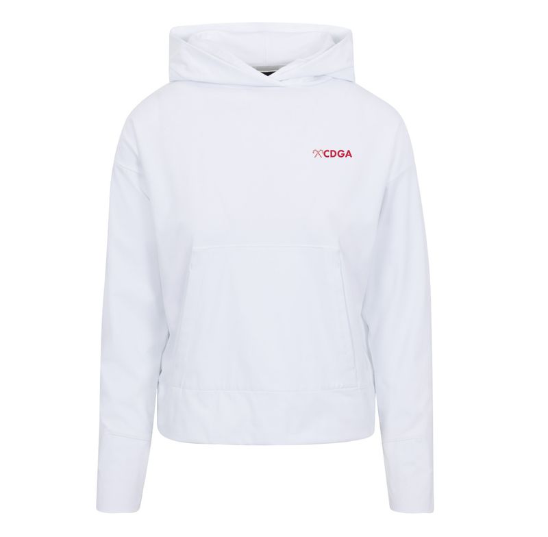 Dunning Sydney Performance Interlock CDGA Candy Canes Long Sleeve Hoodie