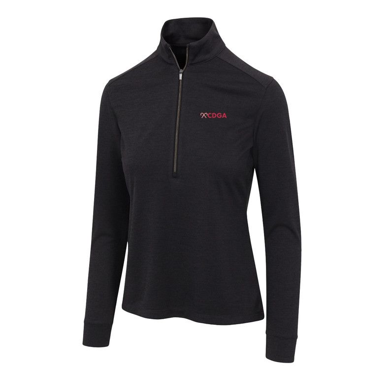 Greg Norman Freedom Performance Half Zip, Black