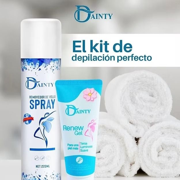 Kit depilador Dainty
