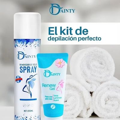 Kit depilador Dainty