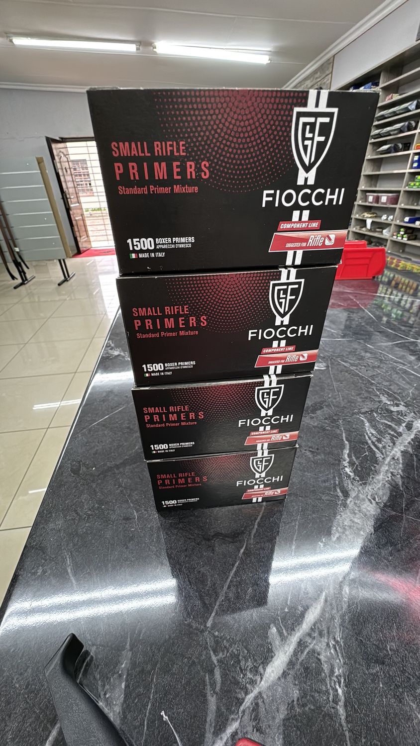 FIOCCHI SMALL RIFLE PRIMERS (150) 