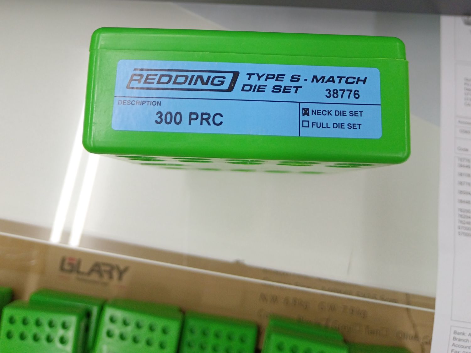 Redding Type S Match Neck Die 300PRC