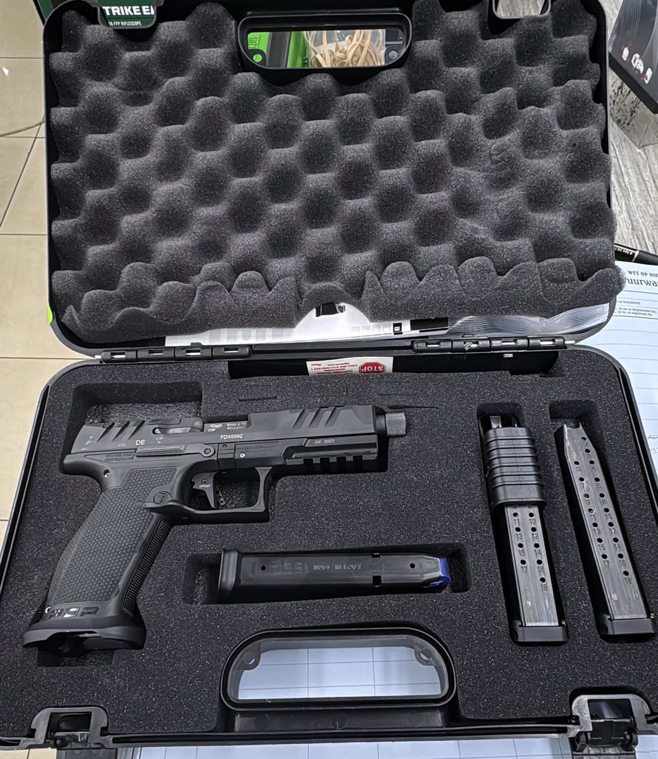 894/24 2ND WALTHER PDP FS 5.1” 9MMP