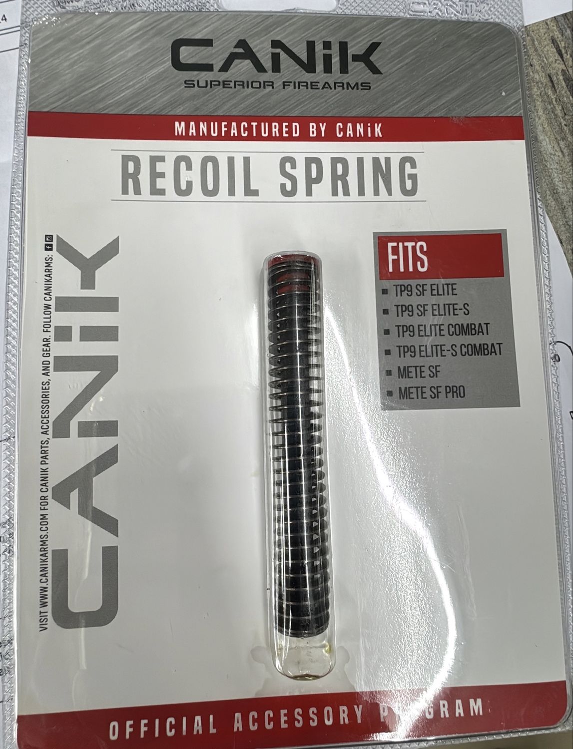 CANIK RECOIL SPRING SET COMPACT HIGH COMB
