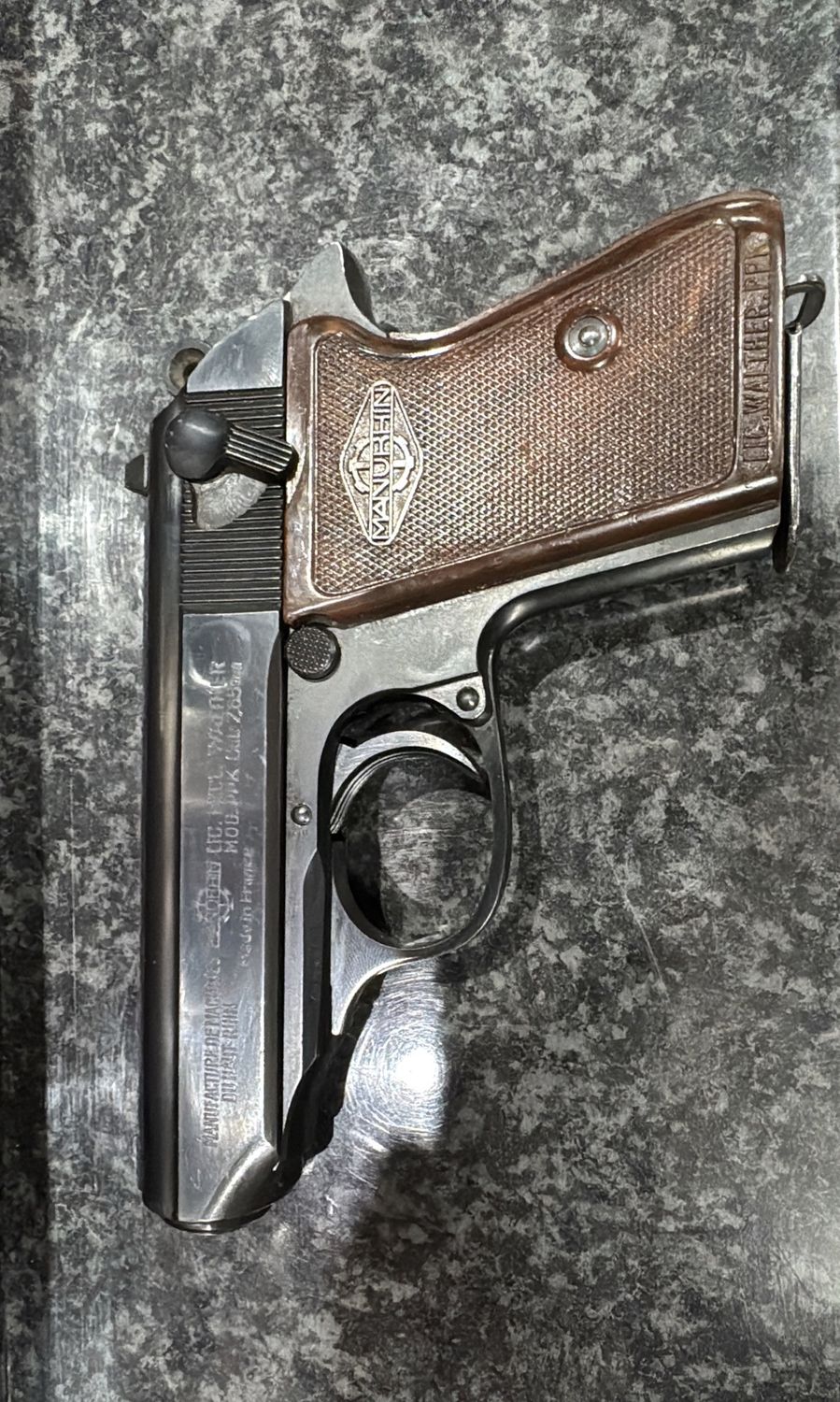 596/24 2ND HAND WALTHER PPK 7.62MM 