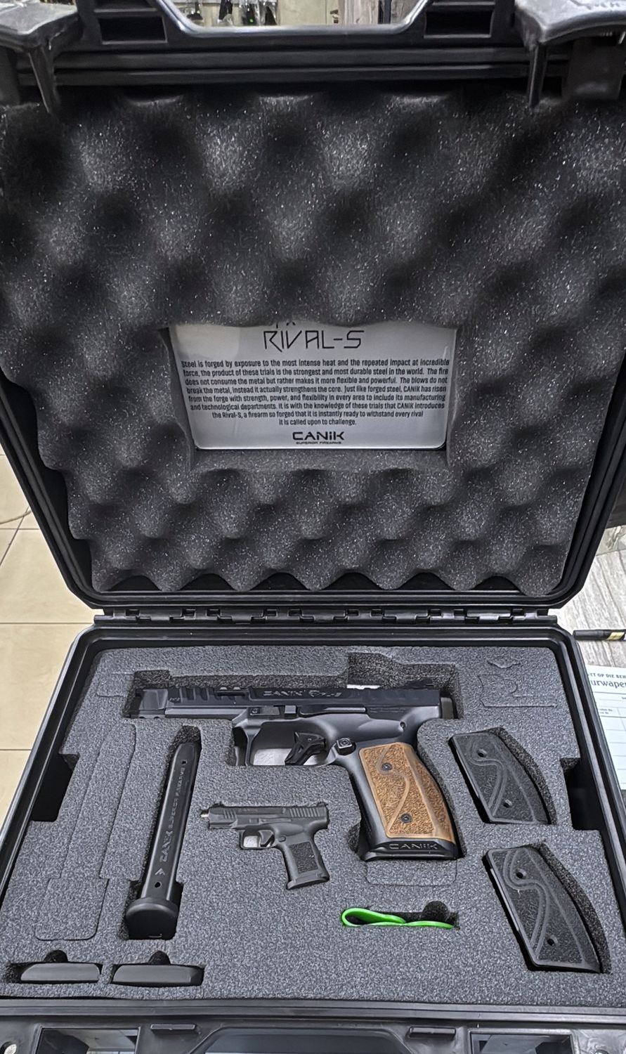 895/24 2Nd HAND CANIK RIVAL-S BLACK 9MMP