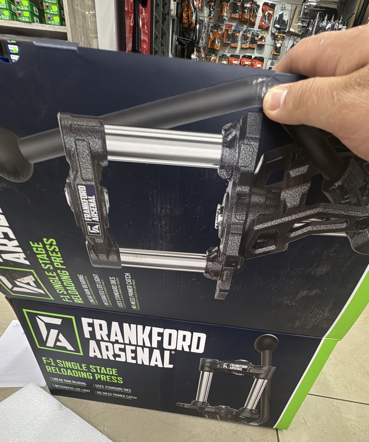FRANKFORD F-1 SINGLE STAGE RELOADING PRESS 