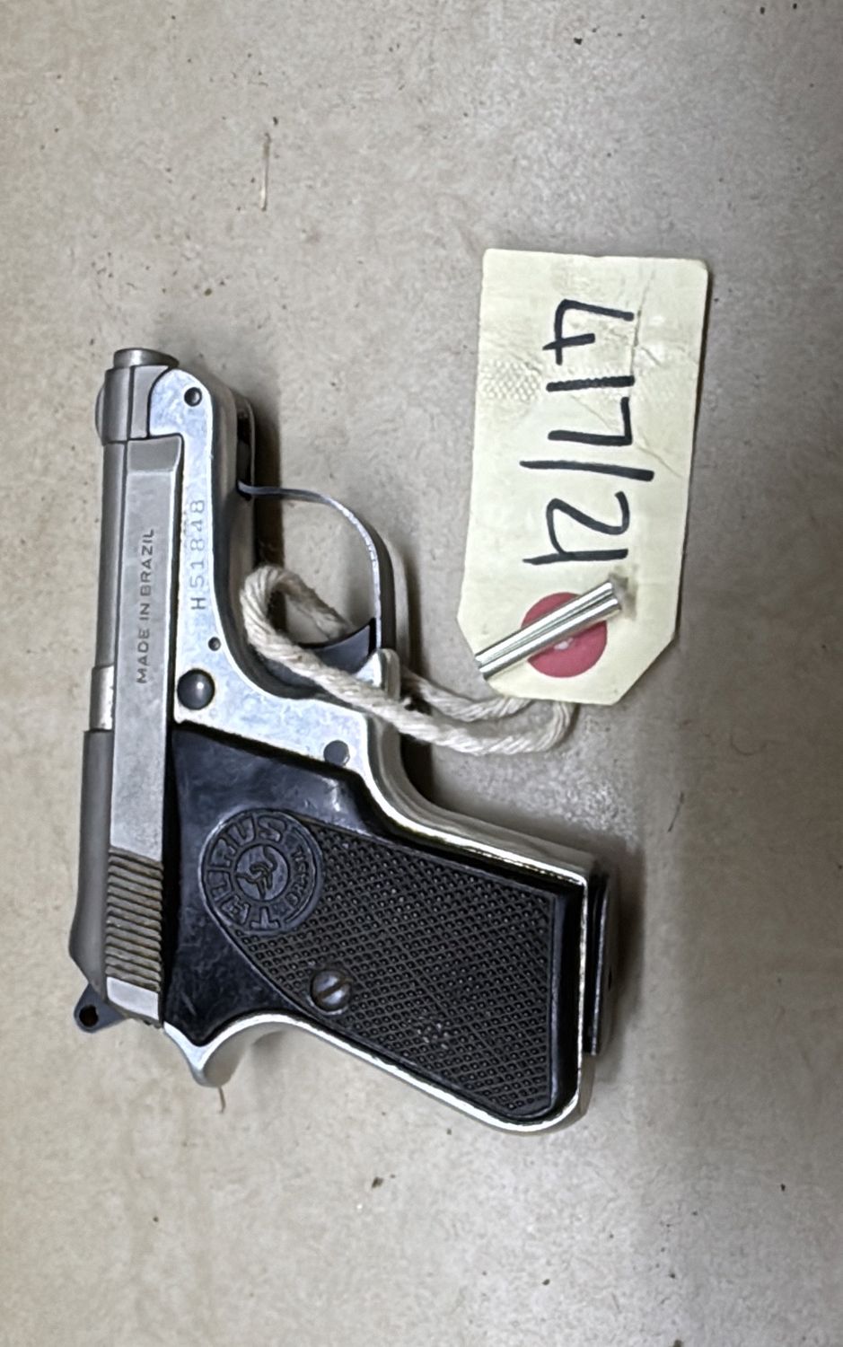 417/21 2ND HAND TAURUS 6.35 BABY BROWNING