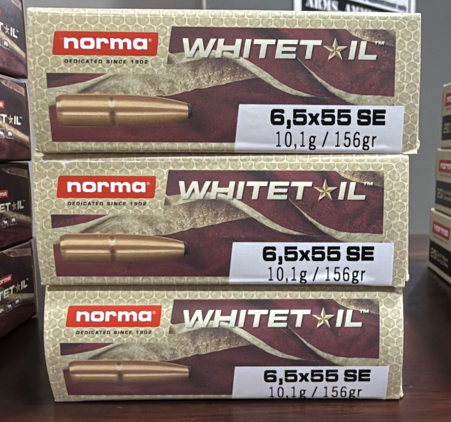 NORMA AMMO 6.5x55 156GR WHITETAIL (20) 