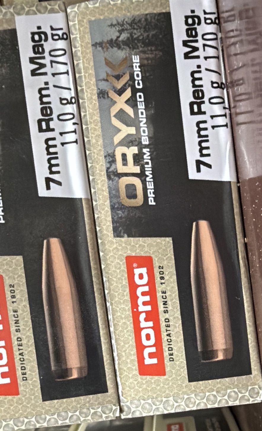 NORMA AMMO 7MM REM MAG 170GR ORYX 