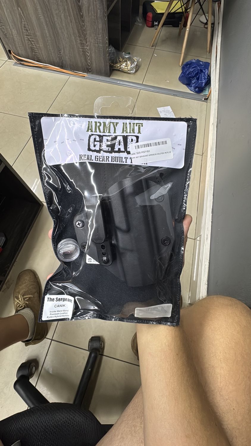 ARMY ANT GEAR SERGEANT APPENDIX HOLSTER METE SF