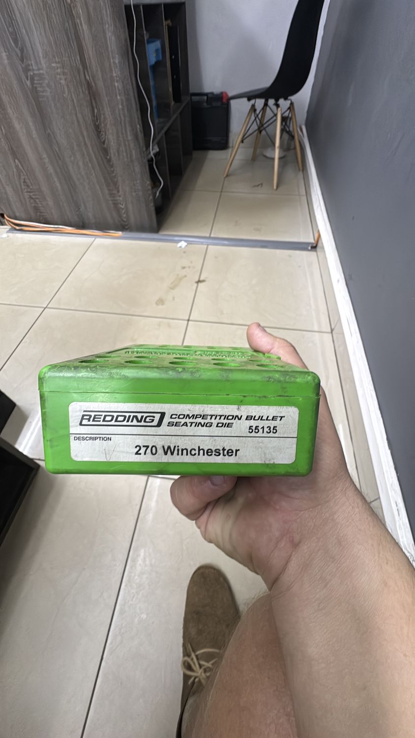 2ND HAND REDDING COMPETITION BULLET SEATING DIE 270WIN