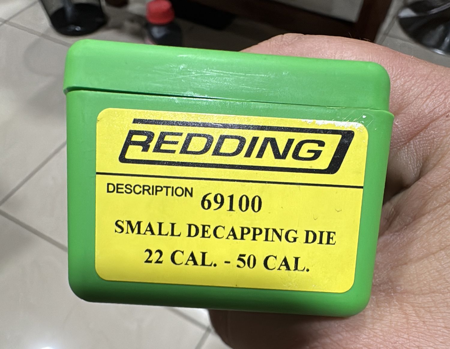 REDDING UNIVERSAL DECAPPING DIE SMALL(69100)