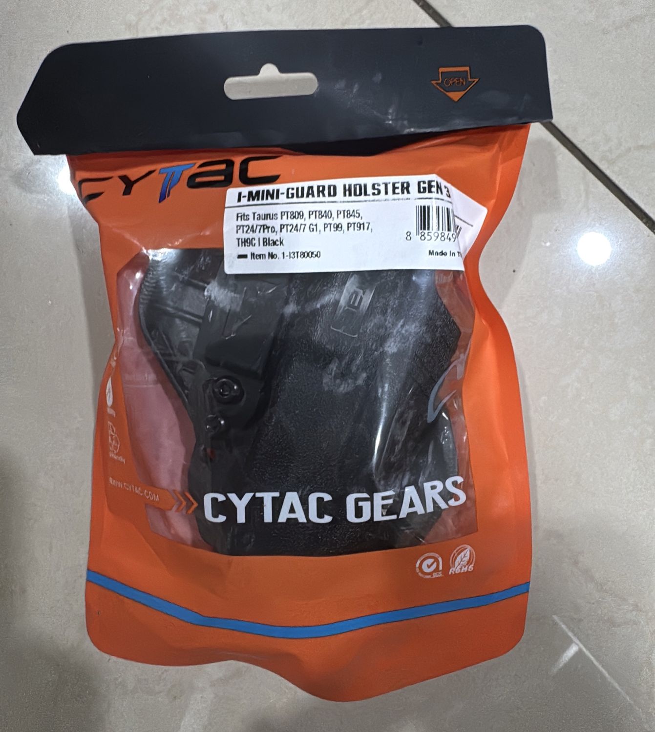 CYTAC HOLSTER IWB FOR TH9 AMBI