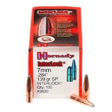 HORNADY 7MM CAL. .284 139GR. SP