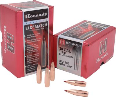 HORNADY BULLETS 308 178GR ELD-X