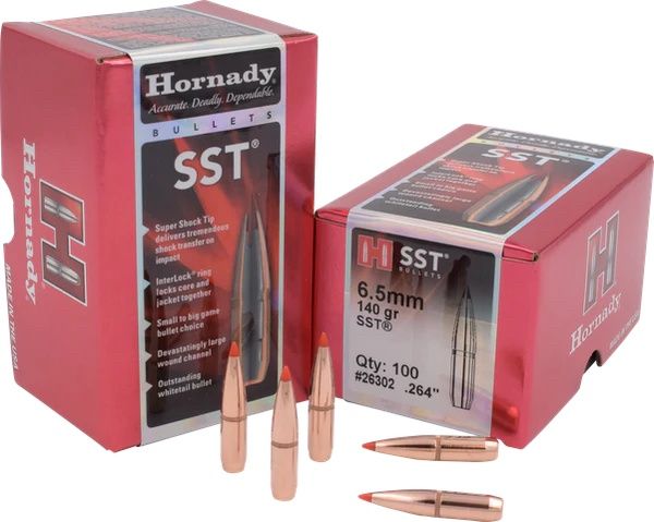 HORNADY BULLETS 6.5MM 140GR INTERLOCK (100)
