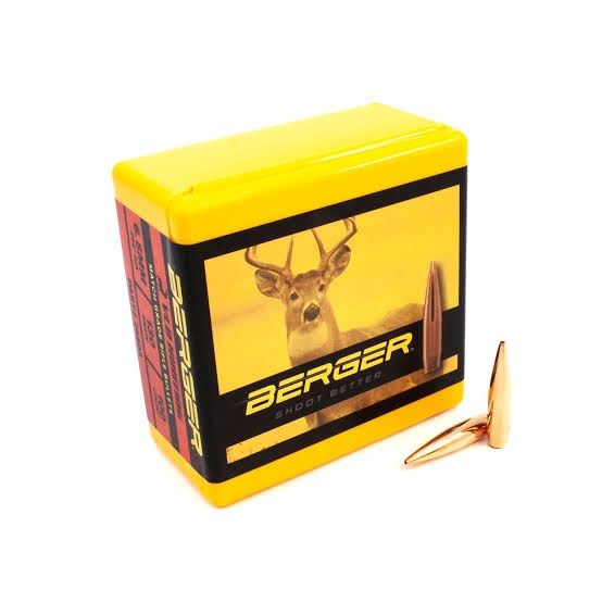 BERGER 6.5MM 130GR VLD HUNTING(100)