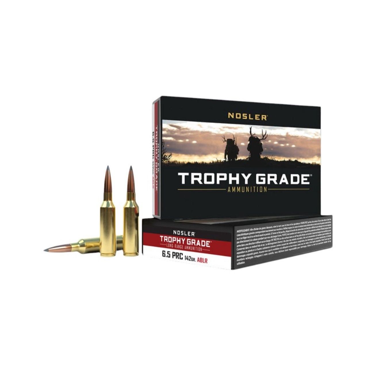 NOSLER AMMO 6.5PRC 142GR ABLR