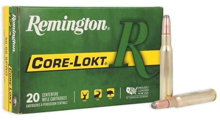REMINGTON AMMO 30-06 SPR 180GR CORE-LOKT