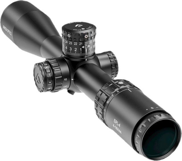 ARKEN EPL4 6-24x50 FFP MOA VHR ILLUMINATED RETICLE ZERO STOP 30MM TUBE 