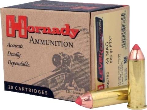 HORNADY 44 MAG-225gr FTX LVR (20)