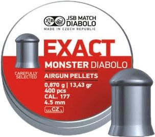 PELLET JSB EXACT MONSTER 4.52MM/.177 13.43GR